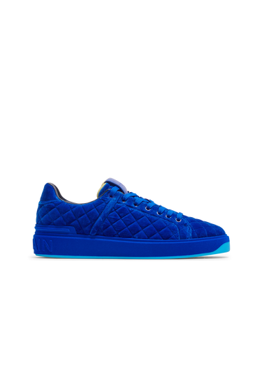 Quilted velvet B-Court sneakers